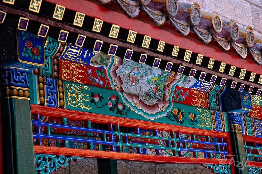 Details of the Summer Palace architecture